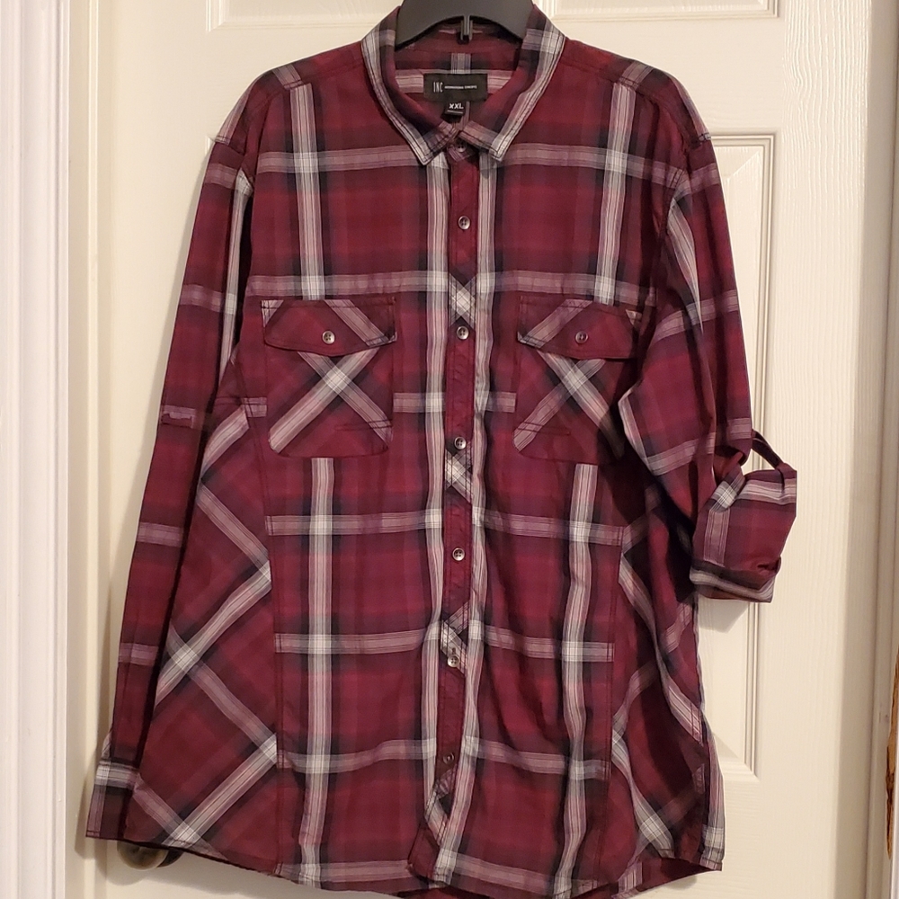 INC Int'l Concepts XXL Men's Long Sleeve Shirt